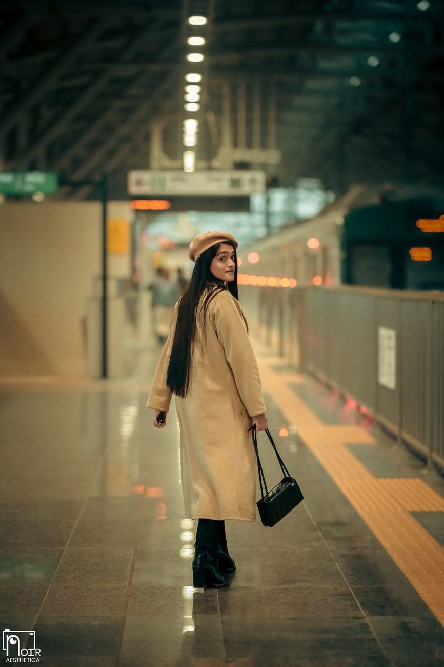 Outerwear shot on location